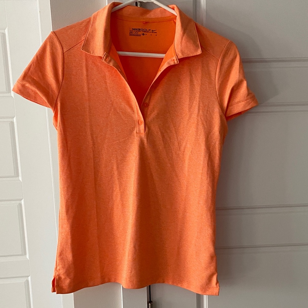 Nike golf Women's Bright Orange polo